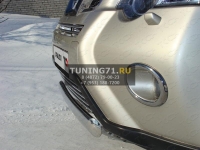 Решётка радиатора верхняя 12 мм Nissan X-Trail 2011